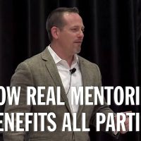 Daniel Lerner: How Real Mentoring Benefits All Parties