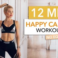 12 MIN HAPPY CARDIO - a good mood High Intensity Choreo / No Equipment I Pamela Reif