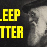 2 Things You Can Do Right Now To Sleep Better – Dr. Matthew Walker