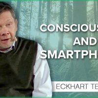 Can You Be Conscious While Using Your Phone? | Eckhart Tolle Teachings