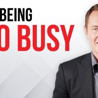 How to stop being too busy