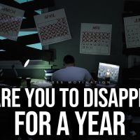 I Dare You To Disappear For A Year (Motivational Speech)