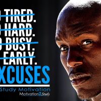 NO EXCUSES - Powerful Study Motivation [2017]