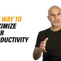 One Way To Maximize Your Productivity | Robin Sharma