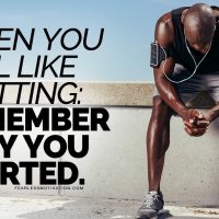 When You Feel Like Quitting: Remember Why You Started! - Motivational Speech