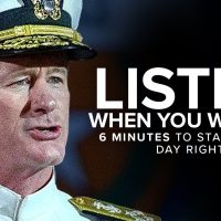 5 Minutes to Start Your Day Right! - MORNING MOTIVATION | Admiral McRaven's Speech For Your Day