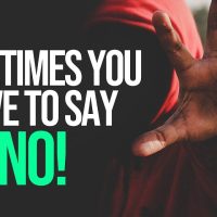The Courage To Say No - Motivational Speech