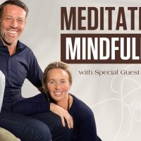 Mindfulness, Meditation & Meaning | FULL VIDEO EPISODE Tony Robbins Podcast (feat. Sage Robbins)