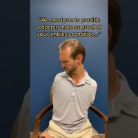 They wouldn't let me do a zoom call either...#nickvujicic #limblesspreacher #hope #christian