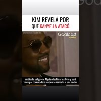 Kim Kardashian revela por qué Kanye West la atacó ￼ #goalcastespañol