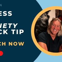 Simple tip for handling stress and anxiety.