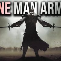 THIS SONG is for all of you FIGHTING BATTLES ALONE (Official Lyric Video : ONE MAN ARMY)