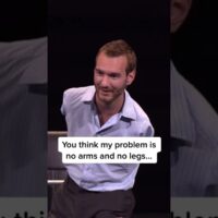 You think my problem is no arms and no legs. #nickvujicic #limblesspreacher #hope #christian