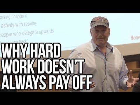 Why Hard Work Doesn’t Always Pay Off | David Cote