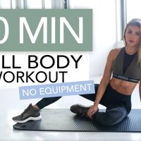 20 MIN FULL BODY WORKOUT // No Equipment | Pamela Reif