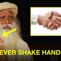 "The moment you touch someone, there is an energy transfer" | Sadhguru on Handshakes