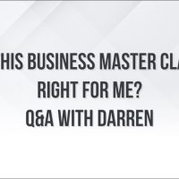 LIVE Q&A: Darren Hardy Business Master Class