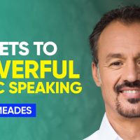 3 Secrets for Powerful Public Speaking to Become a World Class Speaker | Eric Edmeades
