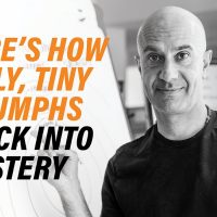 Here's How Daily, Tiny Triumphs Stack Into Mastery | Robin Sharma » September 24, 2022 » Here's How Daily, Tiny Triumphs Stack Into Mastery | Robin