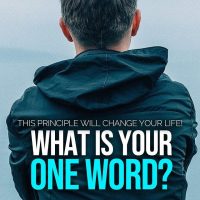 What Is Your One Word? This Is Why You Do Everything! » September 28, 2022 » What Is Your One Word? This Is Why You Do