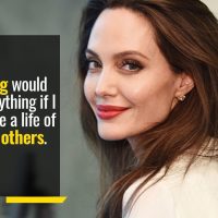 Angelina Jolie Speech On Being Responsible to Others Less Fortunate | Inspiring Women of Goalcast