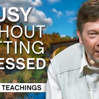 Is it Possible to be Busy Without Getting Stressed? | Eckhart Tolle Teachings