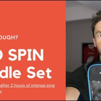 PRO SPIN Ping Pong Paddles - High-Performance 2-Player Set Review