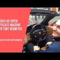 Solo Ad Super-Affiliate Machine With Tony Neumeyer