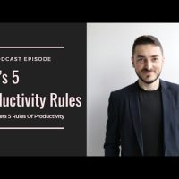 Igor's 5 Productivity Rules