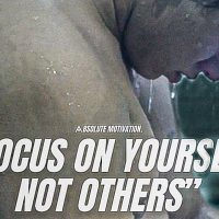 FOCUS ON YOURSELF AND NOT OTHERS. DO IT FOR YOU. - Motivational Speech